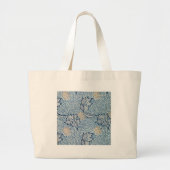 William Morris Apple Flower Floral Design Grote Tote Bag (Voorkant)
