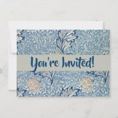 William Morris Apple Flower Floral Design Kaart (Voorkant)