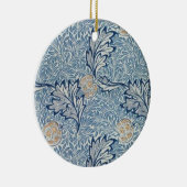 William Morris Apple Flower Floral Design Keramisch Ornament (Rechts)