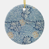 William Morris Apple Flower Floral Design Keramisch Ornament (Voorkant)