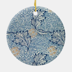 William Morris Apple Flower Floral Design Keramisch Ornament