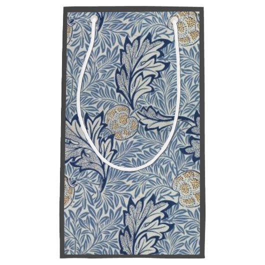 William Morris Apple Flower Floral Design Klein Cadeauzakje (Voorkant)