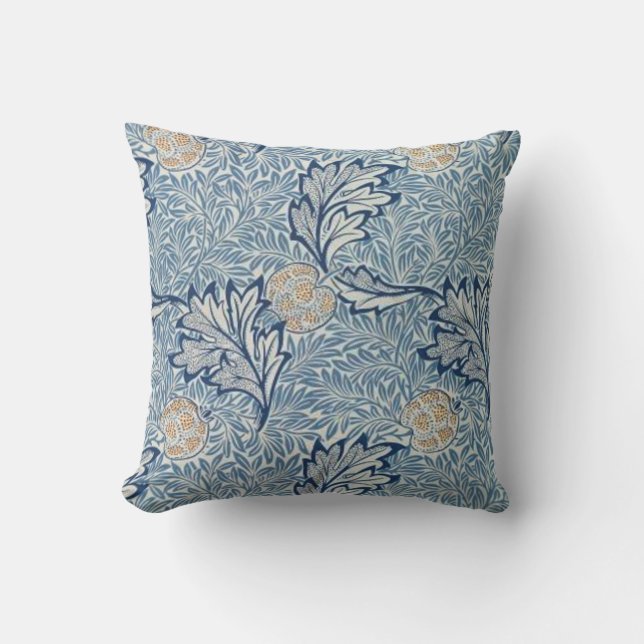 William Morris Apple Flower Floral Design Kussen (Voorkant)