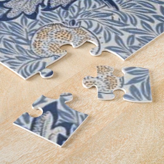 William Morris Apple Flower Floral Design Legpuzzel (Zijkant)