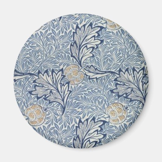 William Morris Apple Flower Floral Design Magneet (Voorkant)