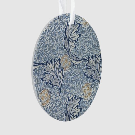 William Morris Apple Flower Floral Design Ornament (voorkant)