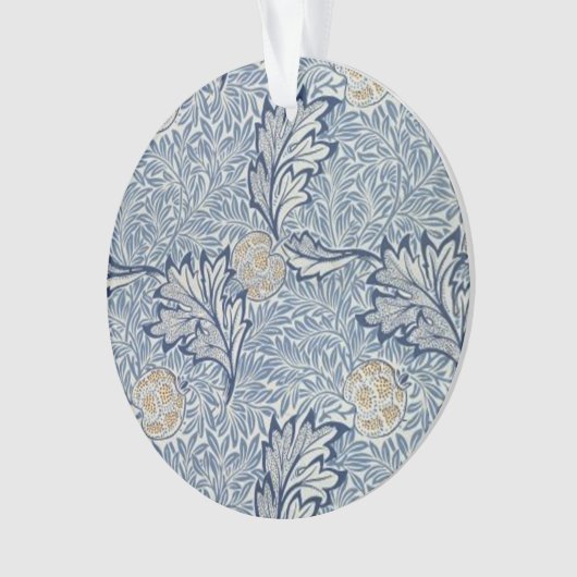 William Morris Apple Flower Floral Design Ornament (voorkant)