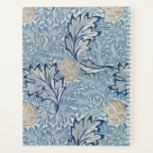 William Morris Apple Flower Floral Design Planner (Achterkant)
