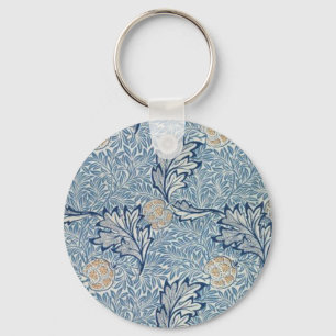 William Morris Apple Flower Floral Design Sleutelhanger