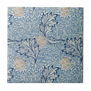William Morris Apple Flower Floral Design Tegeltje