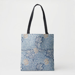 William Morris Apple Flower Floral Design Tote Bag