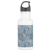 William Morris Apple Flower Floral Design Waterfles (Voorkant)