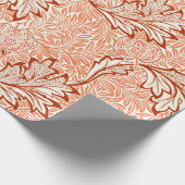 William Morris Apple Vintage Botanisch Patroon Cadeaupapier (Hoek)