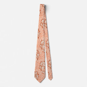 William Morris Apple Vintage Botanisch Patroon Stropdas