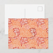 William Morris Apples en Acanthus Leaves Pattern Briefkaart (Voorkant / Achterkant)