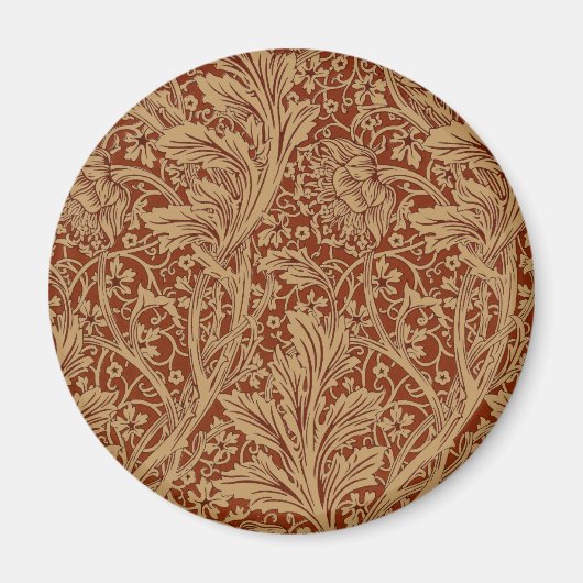 William Morris Arcadia Bloem Tuin Bloem Classi Magneet (Voorkant)