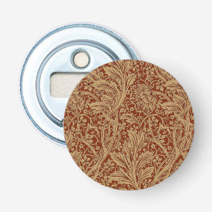 William Morris Arcadia Bloementuin Bloem Classi Button Flesopener