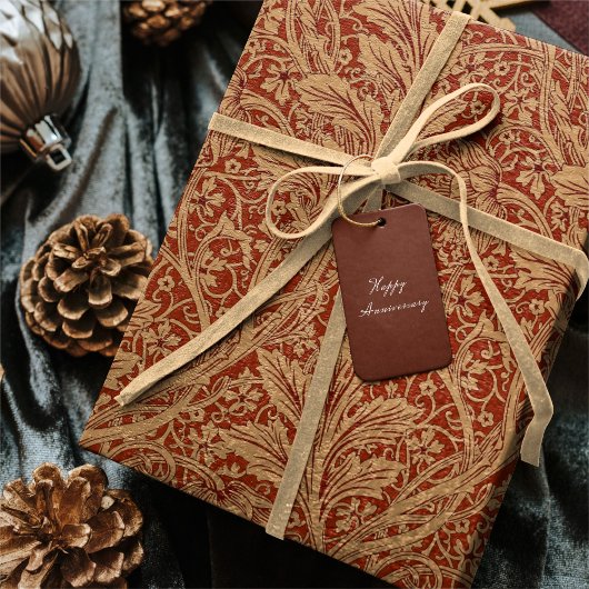 William Morris Arcadia Bloementuin Bloem Classi Cadeaupapier