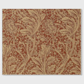 William Morris Arcadia Bloementuin Bloem Classi Cadeaupapier (Vlak)
