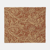 William Morris Arcadia Bloementuin Bloem Classi Fleece Deken (Voorkant (Horizontaal))