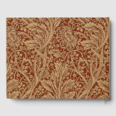 William Morris Arcadia Bloementuin Bloem Classi Gastenboek (Achterkant)