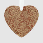 William Morris Arcadia Bloementuin Bloem Classi Ornament (achterkant)