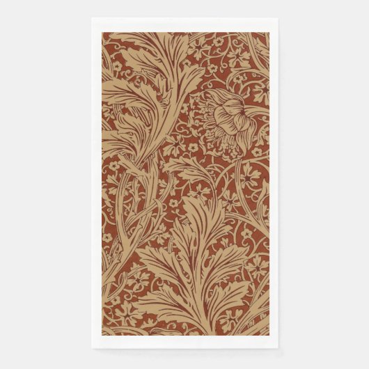 William Morris Arcadia Bloementuin Bloem Classi Servet (Voorkant)