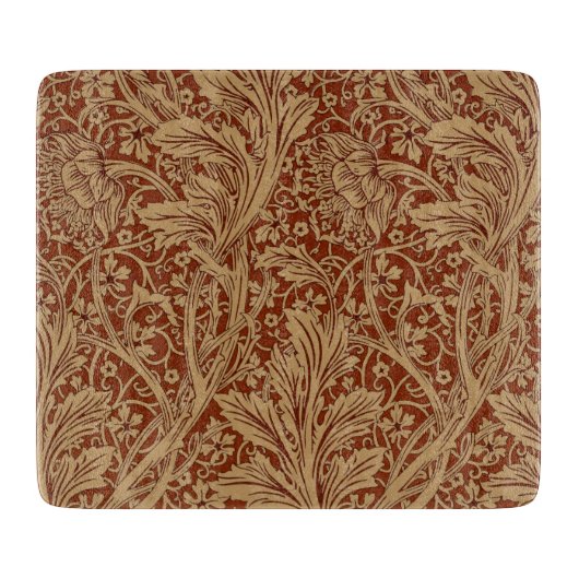 William Morris Arcadia Bloementuin Bloem Classi Snijplank (Voorkant)