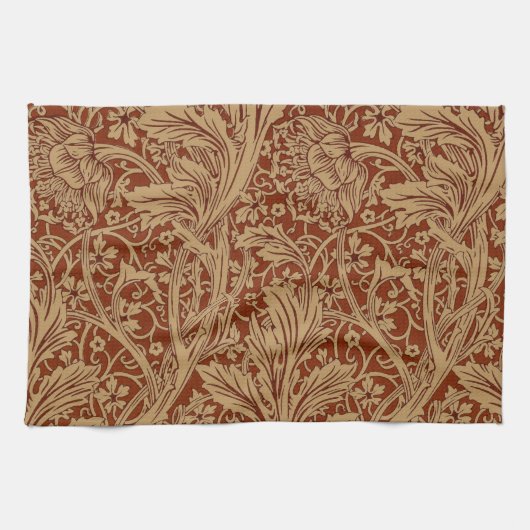 William Morris Arcadia Bloementuin Bloem Classi Theedoek (Horizontaal)