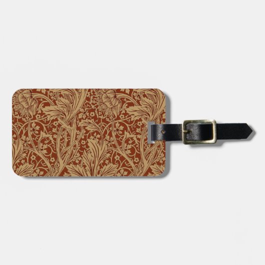 William Morris Arcadia bloementuin klassieker Bagagelabel (Voorkant horizontaal)