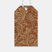 William Morris Arcadia bloementuin klassieker Cadeaulabel (Voorkant)