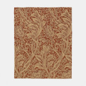 William Morris Arcadia bloementuin klassieker Fleece Deken (Voorkant)
