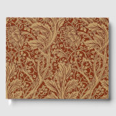 William Morris Arcadia bloementuin klassieker Gastenboek (Voorkant)