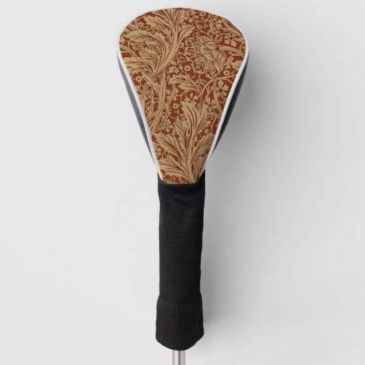 William Morris Arcadia bloementuin klassieker Golfheadcover (Voorkant)