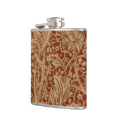 William Morris Arcadia bloementuin klassieker Heupfles (Links)