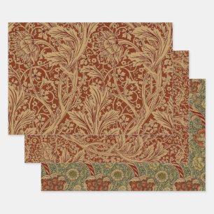 William Morris Arcadia bloementuin klassieker Inpakpapier Vel