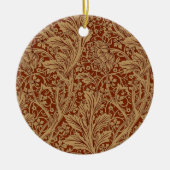 William Morris Arcadia bloementuin klassieker Keramisch Ornament (Voorkant)