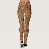 William Morris Arcadia bloementuin klassieker Leggings (Achterkant)