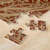 William Morris Arcadia bloementuin klassieker Legpuzzel (Zijkant)