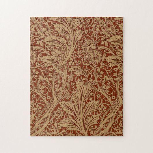 William Morris Arcadia bloementuin klassieker Legpuzzel (Verticaal)