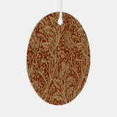 William Morris Arcadia bloementuin klassieker Metalen Ornament (Voorkant Rechts)