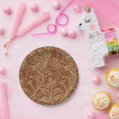 William Morris Arcadia bloementuin klassieker Papieren Bordje (Feest)