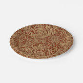 William Morris Arcadia bloementuin klassieker Papieren Bordje (Gekanteld)