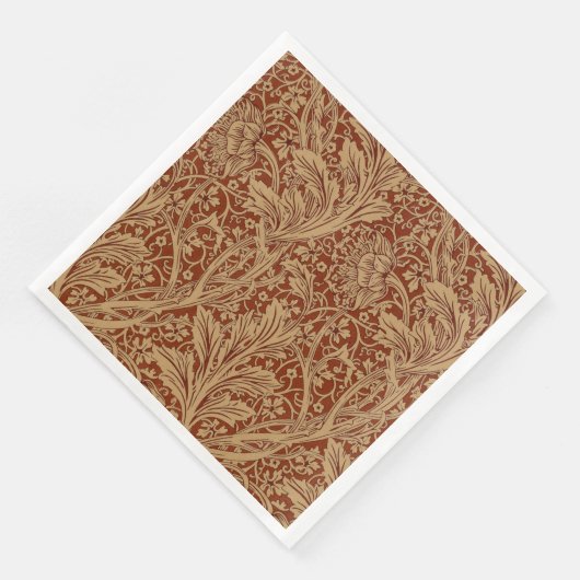 William Morris Arcadia bloementuin klassieker Servet (Hoek)