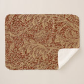 William Morris Arcadia bloementuin klassieker Sherpa Deken (Voorkant (horizontaal))