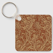 William Morris Arcadia bloementuin klassieker Sleutelhanger (Voorkant)