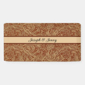 William Morris Arcadia bloementuin klassieker Spandoek (Horizontaal)