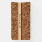 William Morris Arcadia bloementuin klassieker Spandoek (Verticaal)