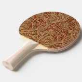 William Morris Arcadia bloementuin klassieker Tafeltennisbatje (Voorkant Gekanteld)