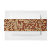 William Morris Arcadia bloementuin klassieker Uitnodigingen Wikkel (Voorkant Voorbeeld)